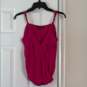 INC International Concepts Pink Asymmetrical Wrap Camisole